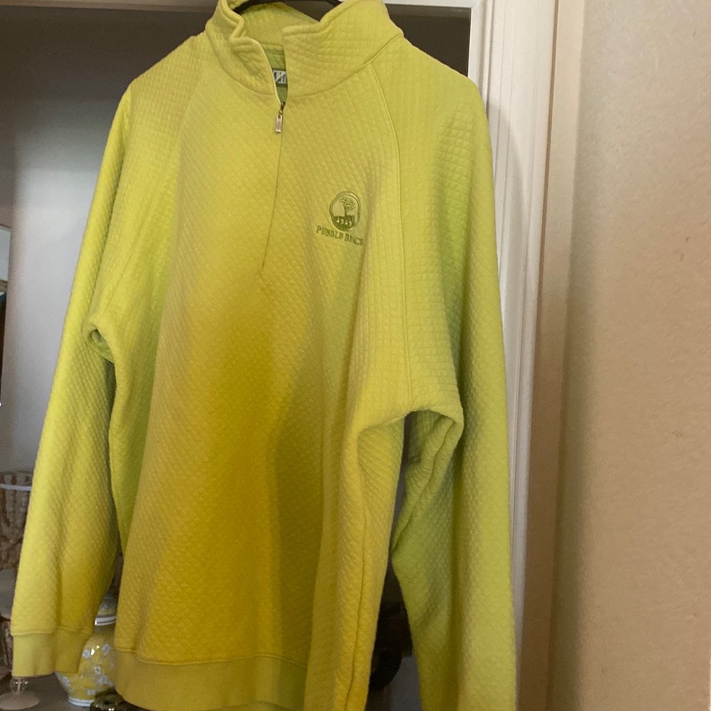 Golf Pebble beach custom logo pullover